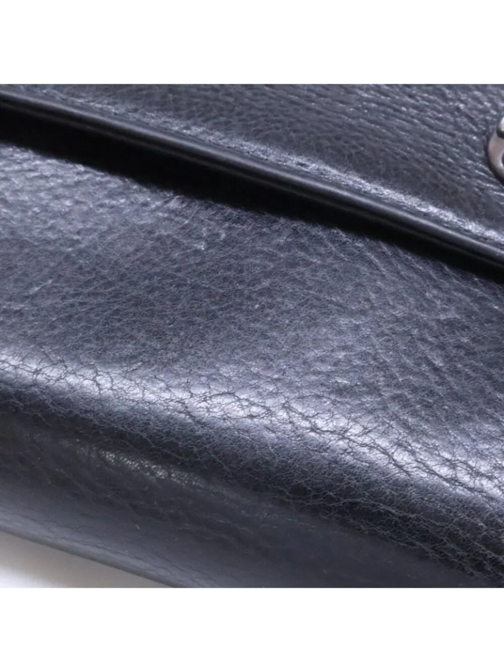 Chrome Hearts Wave BS Fluer Leather Wallet